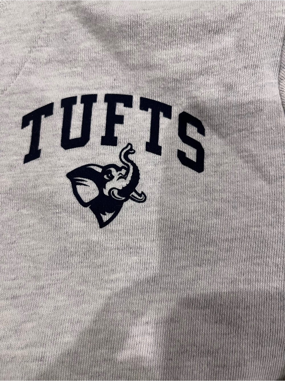 Tufts Gray Hoodie Sweatshirt - Women's - Picture 3 of 4